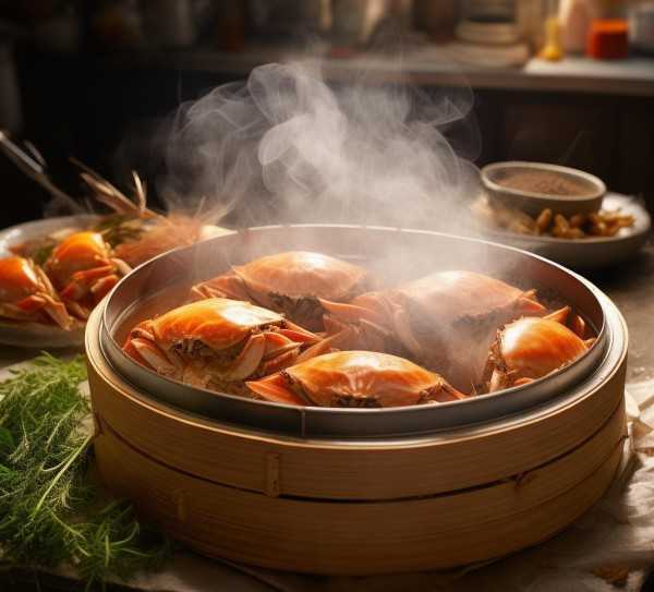 大闸蟹蒸煮秘诀，掌握最佳时间，尽享鲜美滋味,大闸蟹蒸多久最佳时间，烹饪技巧揭秘，尽享鲜美滋味,最佳时间,第1张