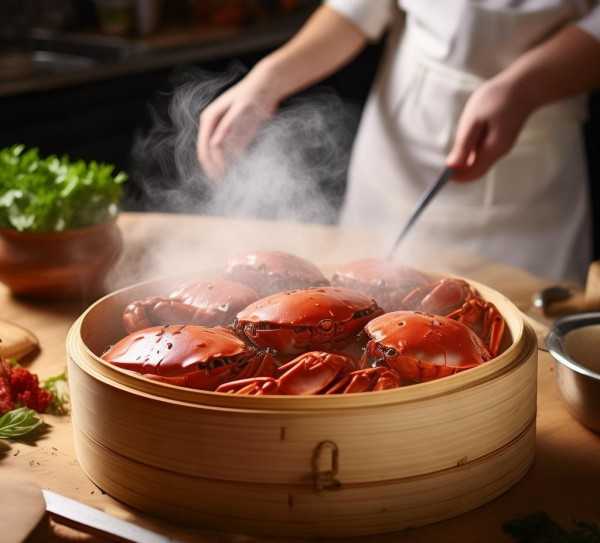 蒸螃蟹秘籍，家常美味烹饪技巧轻松上手,如何蒸螃蟹，轻松掌握家常美味烹饪技巧,烹饪技巧,第1张