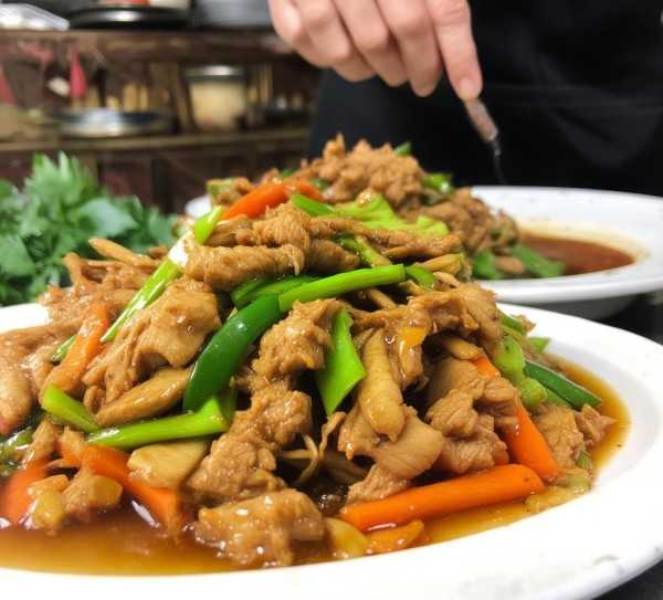 探寻鱼香肉丝，一道经典菜肴的源起之谜,鱼香肉丝，探寻这道经典菜肴的菜系之源,传承,第1张