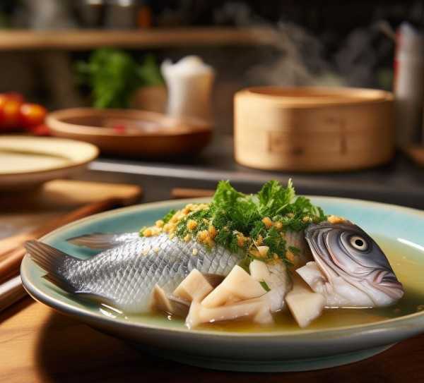 清蒸鱼，家常美味，营养滋补的烹饪秘籍,清蒸鱼的经典做法，简单美味，营养满分,滋补,第1张