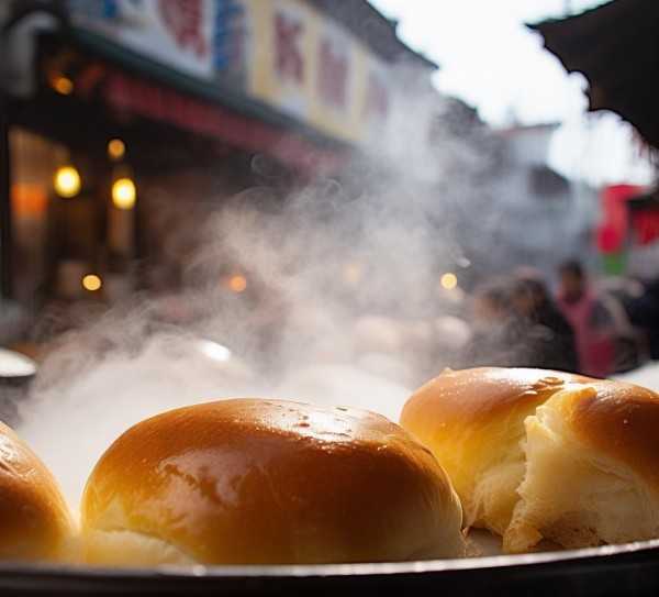 黄桥烧饼，泰州百年传承的地域香韵瑰宝,黄桥烧饼，江苏泰州的地域瑰宝，百年传承的香气记忆,风味,传承,传奇,第1张