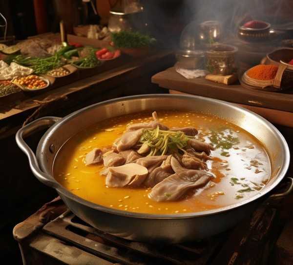 姜母鸭，探寻古法炖制，探寻美食之源的味蕾之旅,探寻美食之源，姜母鸭，这个地方的特色佳肴,风味,传承,第1张