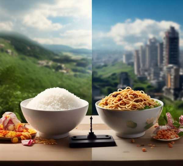 主食选择，米饭与面食，谁更容易引发体重增加？,米饭与面食，探究哪种主食更容易导致体重增加,米饭,第1张