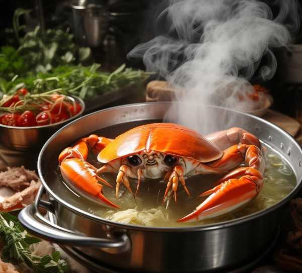 螃蟹蒸煮技巧揭秘,掌握最佳时间,美味螃蟹轻松上桌,最佳时间,鲜美口感,第1张 螃蟹蒸煮技巧揭秘,掌握最佳时间,美味螃蟹轻松上桌,螃蟹如何烹饪?揭秘螃蟹蒸煮的最佳时间!,最佳时间,鲜美口感,第1张