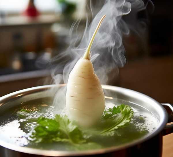 白萝卜烹饪时间揭秘，口感与熟度的秘密,白萝卜煮多久能熟？揭秘烹饪时间与口感的关,烹饪时间,第1张