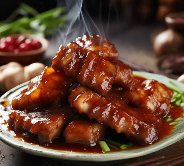 糖醋排骨，探寻经典佳肴的源远流长,糖醋排骨，探寻这道经典佳肴的源起与传承,风味,传承,美食文化,第1张