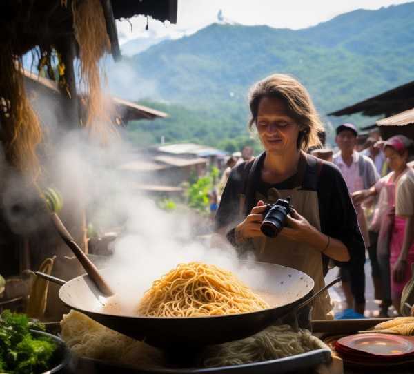 炒米粉，探寻其独特风味的起源地秘密,探寻美食之源，炒米粉——揭开这独特风味的产地之谜,风味,传承,传统美食,第1张
