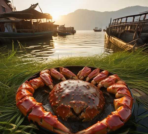大闸蟹之源，探寻江南水乡的独特魅力,大闸蟹的故乡，探寻大闸蟹的发源地及其独特魅力,传统美食,美食文化,大闸蟹,第1张