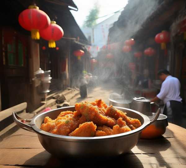 钵钵鸡，探寻美食故乡的独特风情,探秘钵钵鸡的故乡，一道四川美食的独特魅力,风味,传承,鸡蛋,第1张